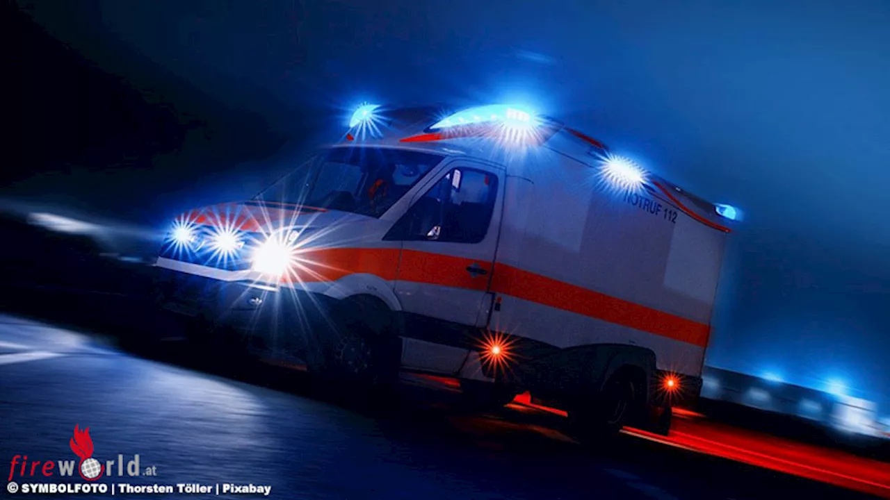Stmk: Pkw mit Rettungsfahrzeug kollidiert → eine Tote (85) in Graz