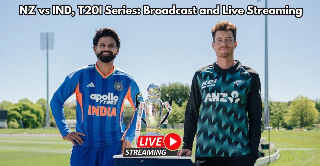NZ vs IND, T20I Series: Broadcast, Live Streaming details – When and where to watch in India, USA, Australia & other countries
