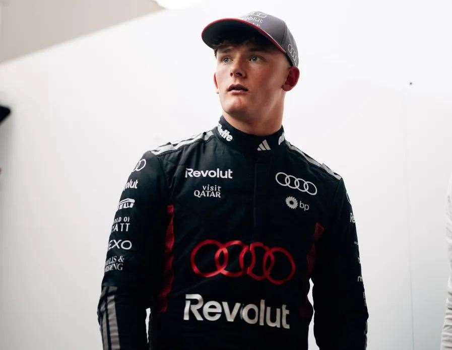 Freddie Slater made his Formula 1 weekend debut with Audi Revolut at the Mexico City Grand Prix. Photo: Audi F1