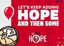 KFC Add Hope donation.