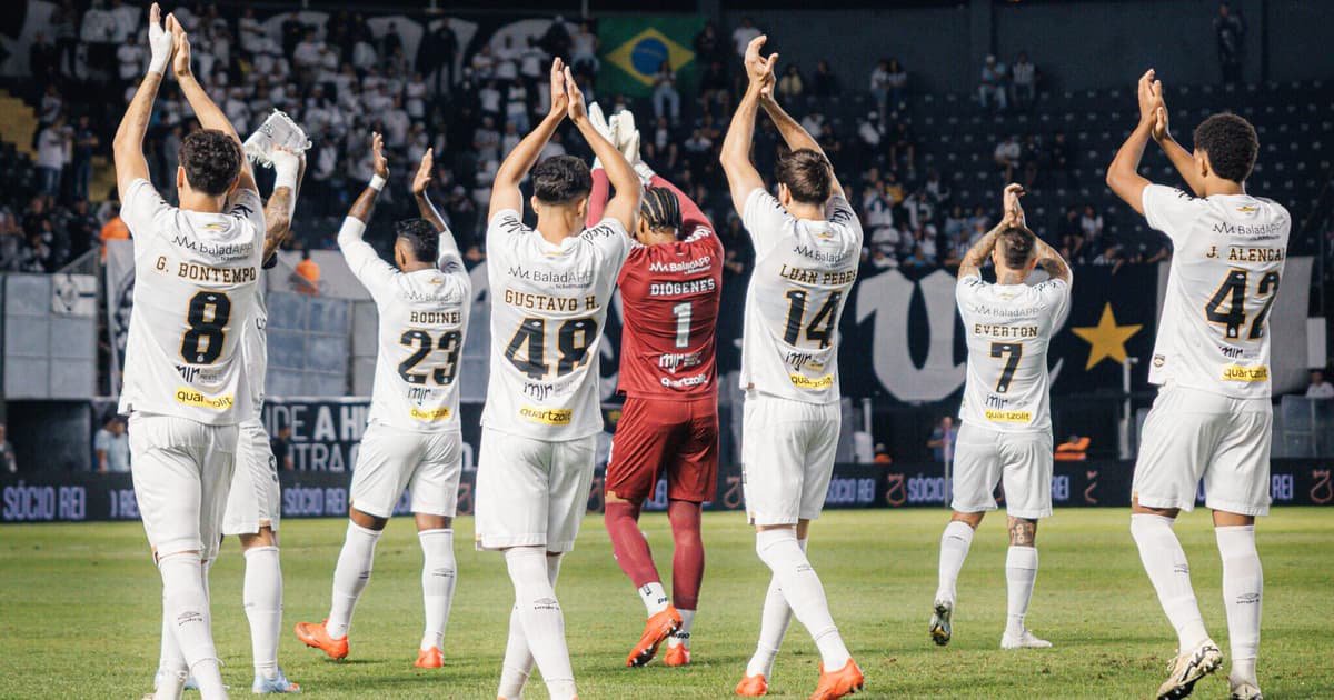 Santos empata com Palmeiras e busca pontos fora da Vila Belmiro