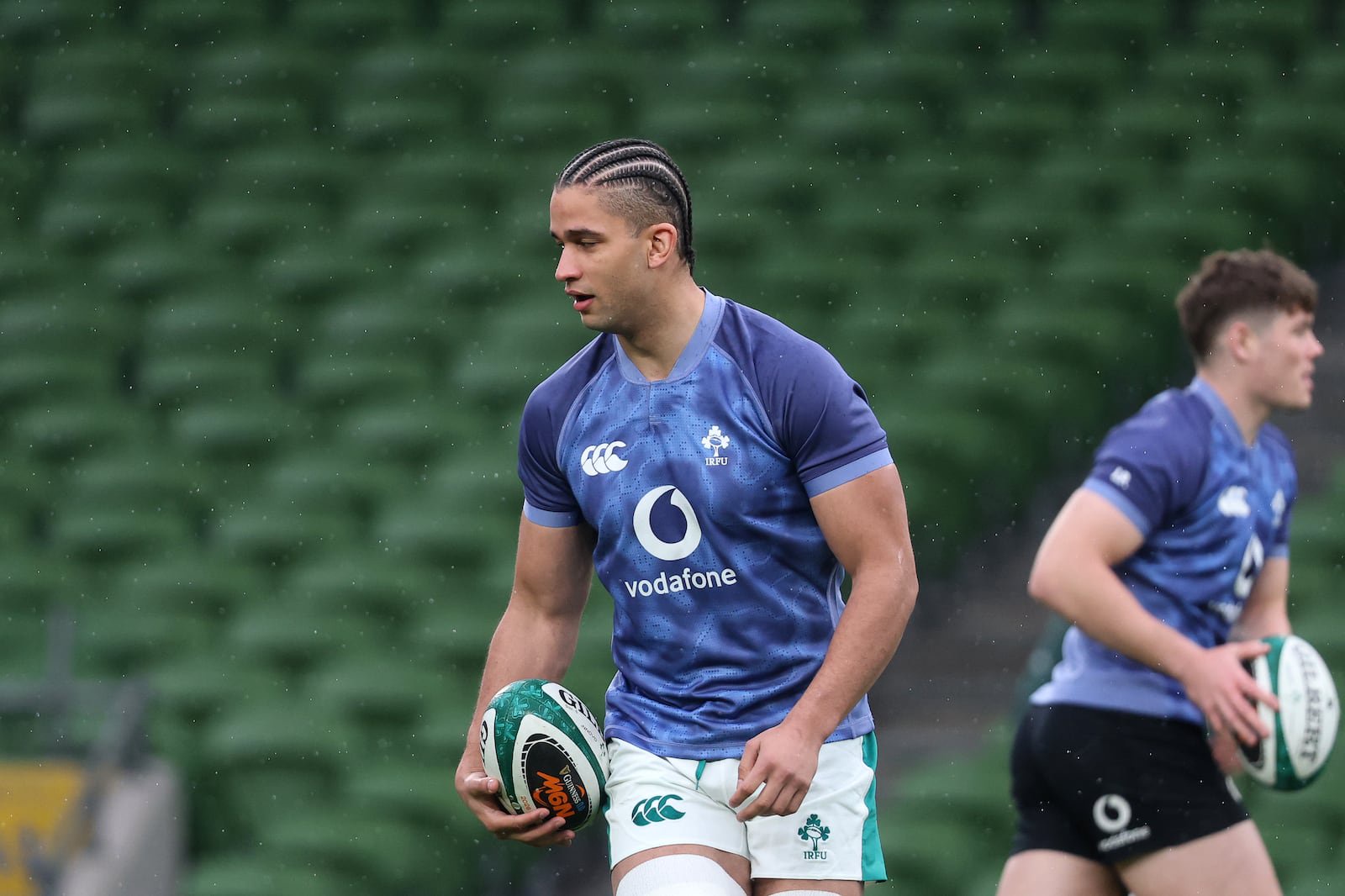 Ireland's Cormac Izuchukwu is one of the main players to miss out on the squad. Photograph: Bryan Keane/Inpho