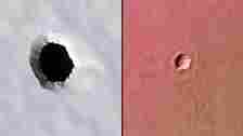 Scientists have discovered mysterious hole on Mars that could show ancient alien life