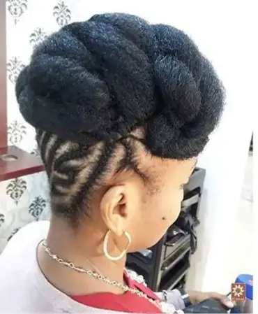 Beautiful ways you can wrap natural hair to look stunning (photos)