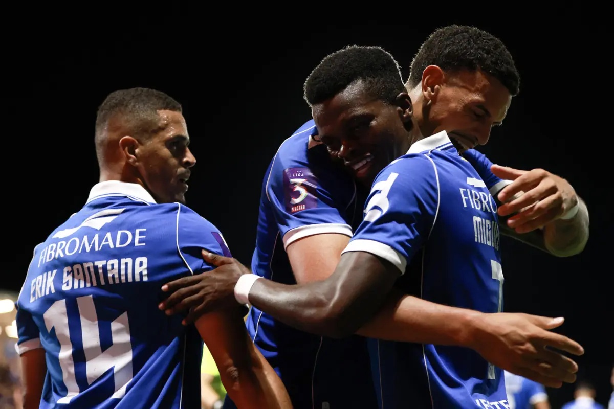 Jogadores do Paredes