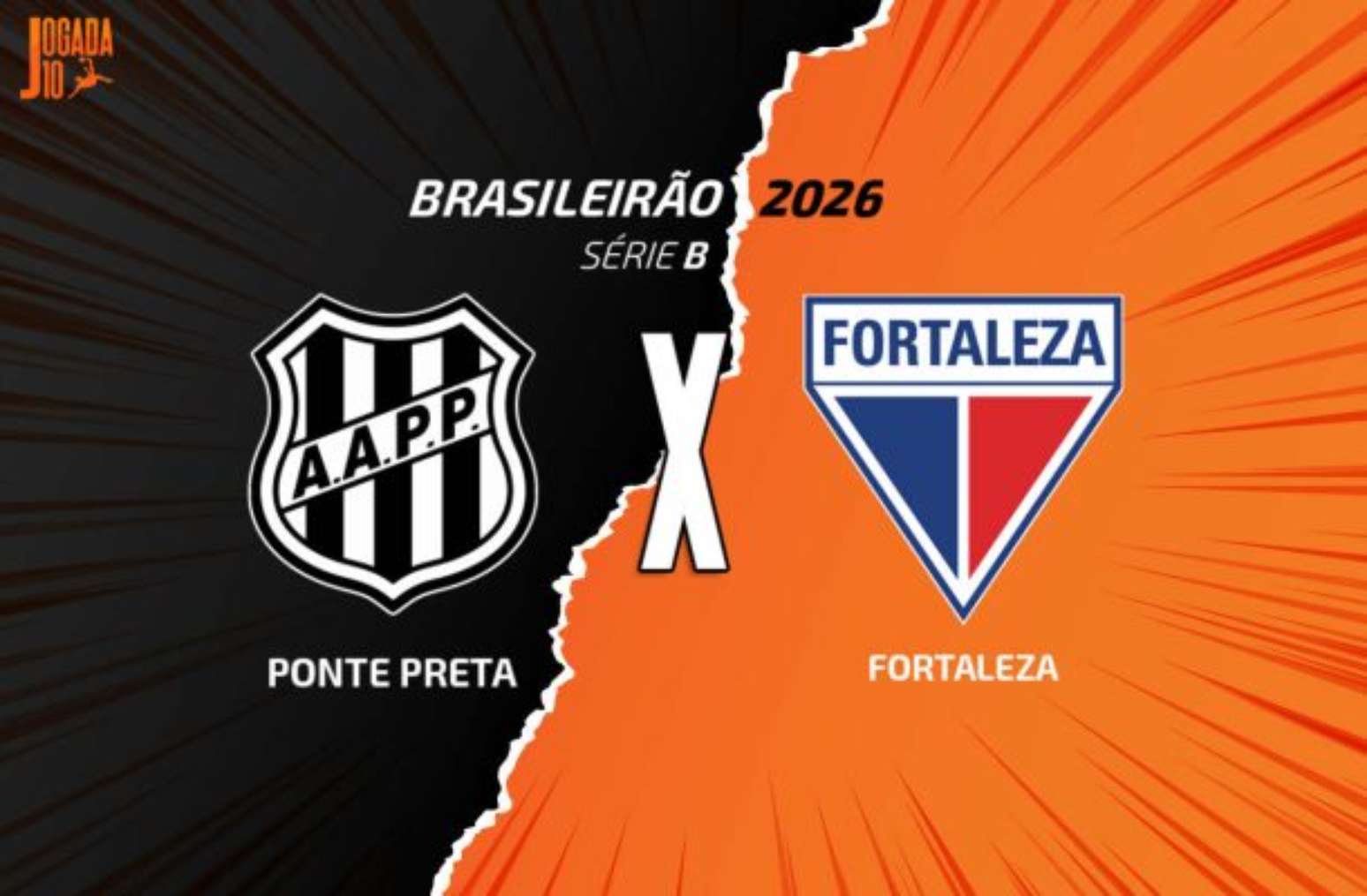 Fortaleza venceu Ponte Preta por 2 a 0, no 1° turno –