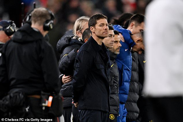 Xabi Alonso suffered defeat as he returned to Anfield for the first time as Chelsea manager