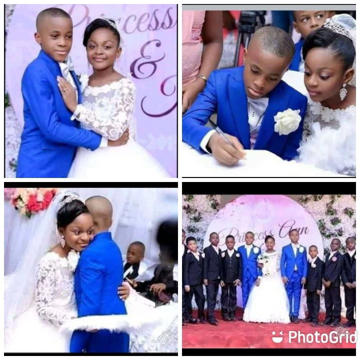 Meet Lethabo and his wife, who broke the world record by marrying at the age of 9 and 7 respectively.