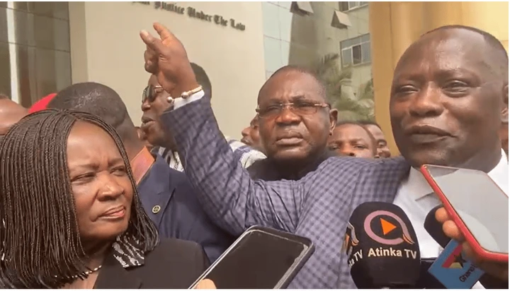 Rev Kusi Boateng running away from his own suit against Ablakwa - Kofi Buah