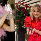 Anna Nicole Smith's daughter Dannielynn Birkhead steps out in a bold red gown at Kentucky Derby