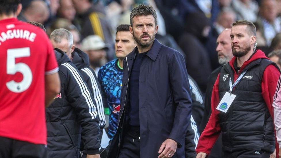 Manchester United head coach Michael Carrick