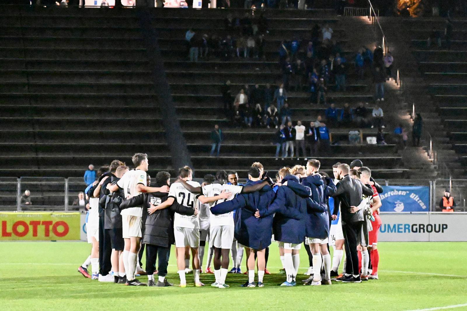Westfalia Rhynern spielt beim FC Schalke 04 II 1:1