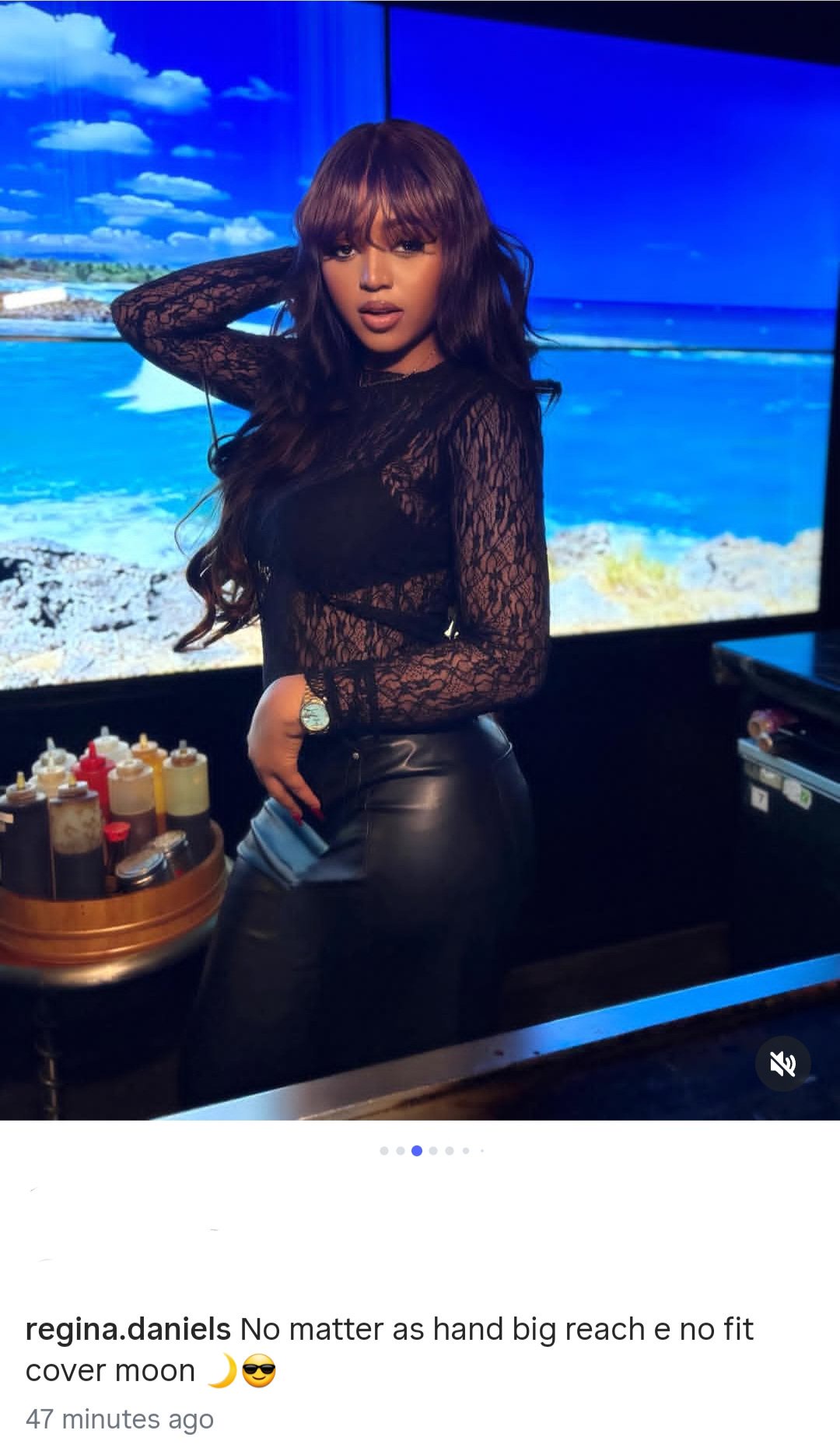 Actress, Regina Daniels posts cryptic caption as she vacations in London