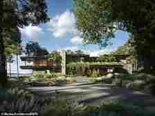 CGI of the old plans for the house Tom Glanfield wants to build in Sandbanks