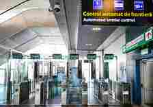 Passengers will have to give biometric information and pass through e-gates