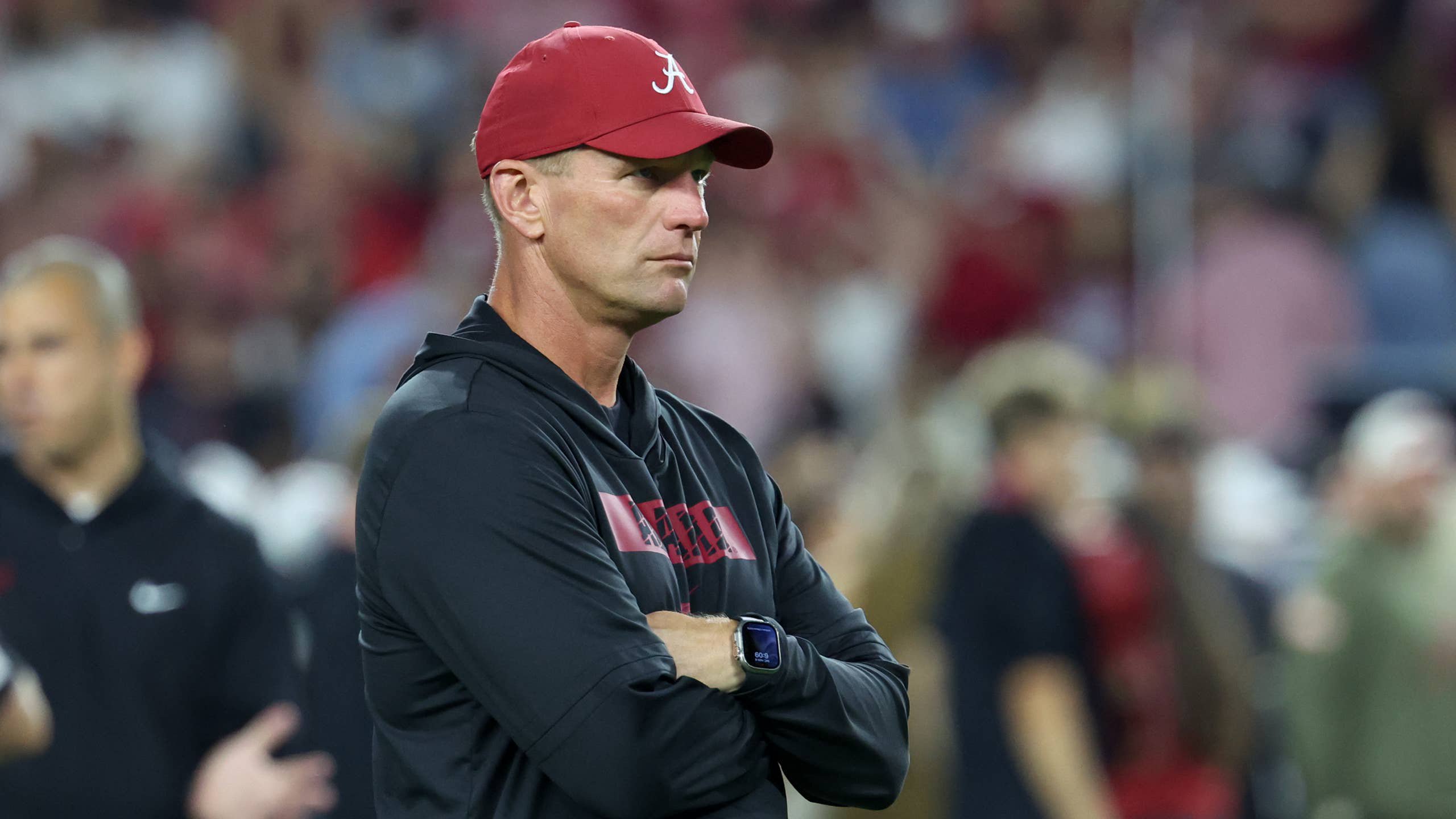 Alabama Crimson Tide head coach Kalen Deboer.