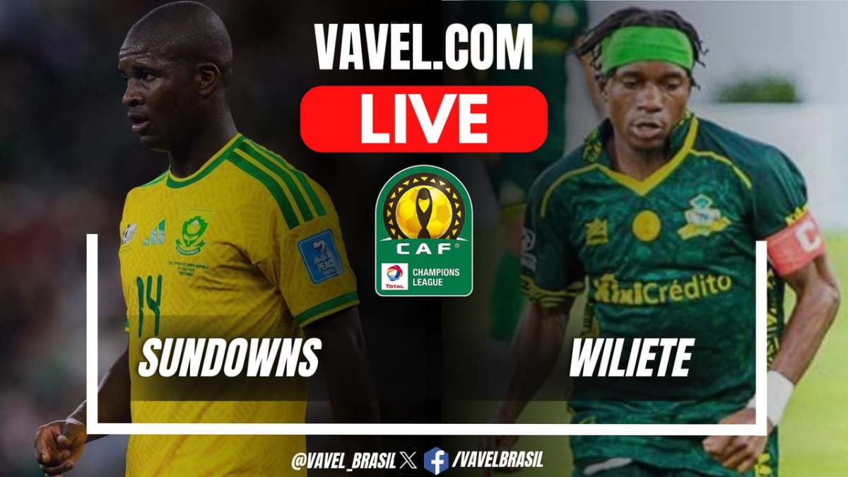 Mamelodi Sundowns vs Wiliete LIVE Score Updates in CAF Champions League Match