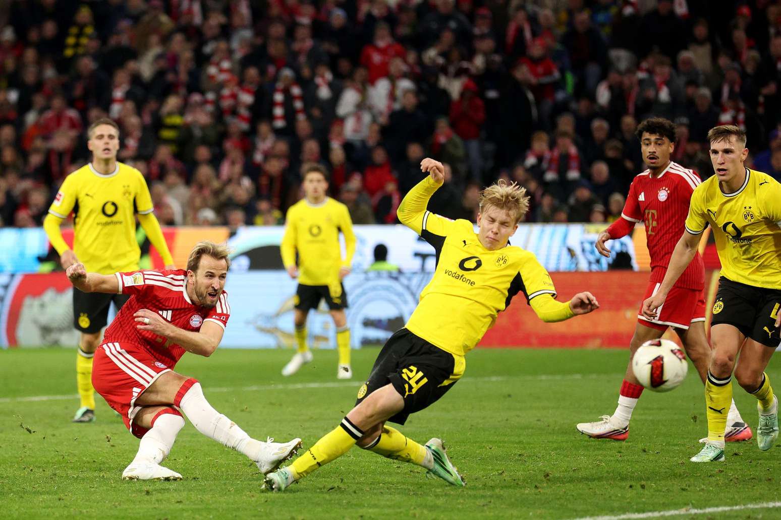 Bayern e Borussia Dortmund empatam pelo Alemão. (Foto de Adam Pretty/Getty Images)