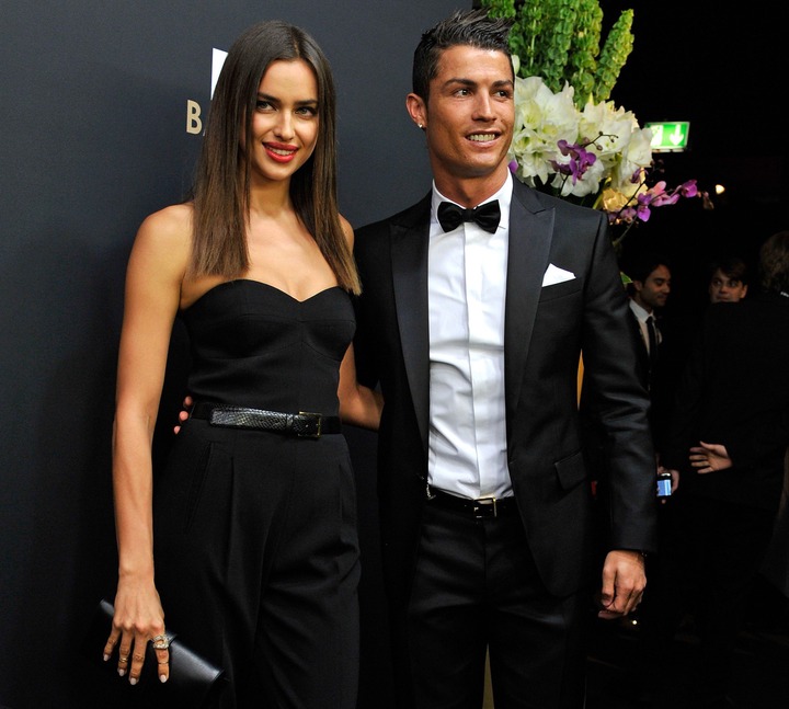 Cristiano Ronaldo and Irina Shayk dated for five years
