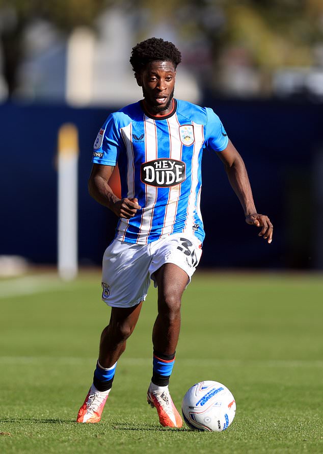 Derensili Sanches Fernandes helped Huddersfield to victory (Nigel French/PA)