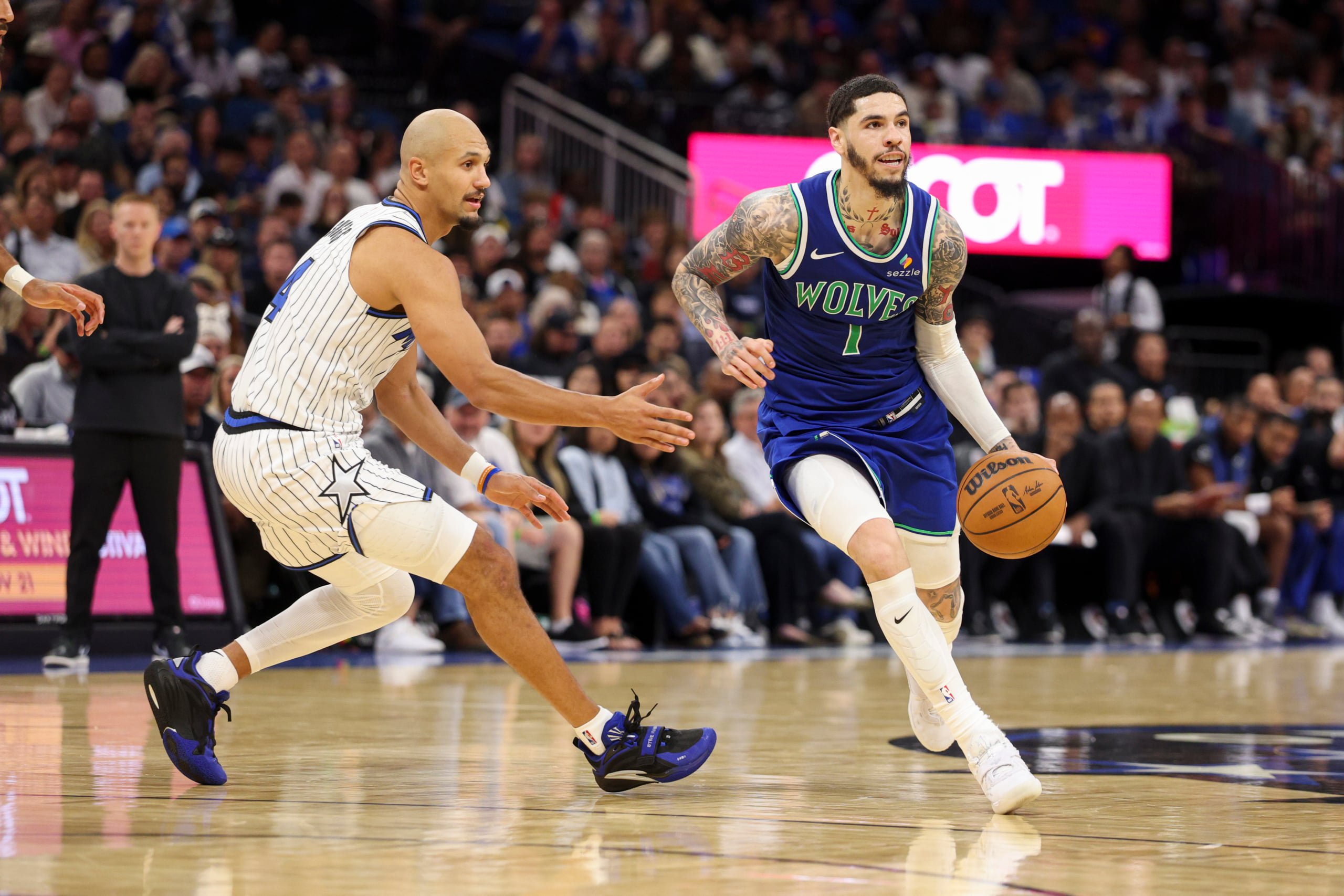 NBA: Minnesota Timberwolves at Orlando Magic