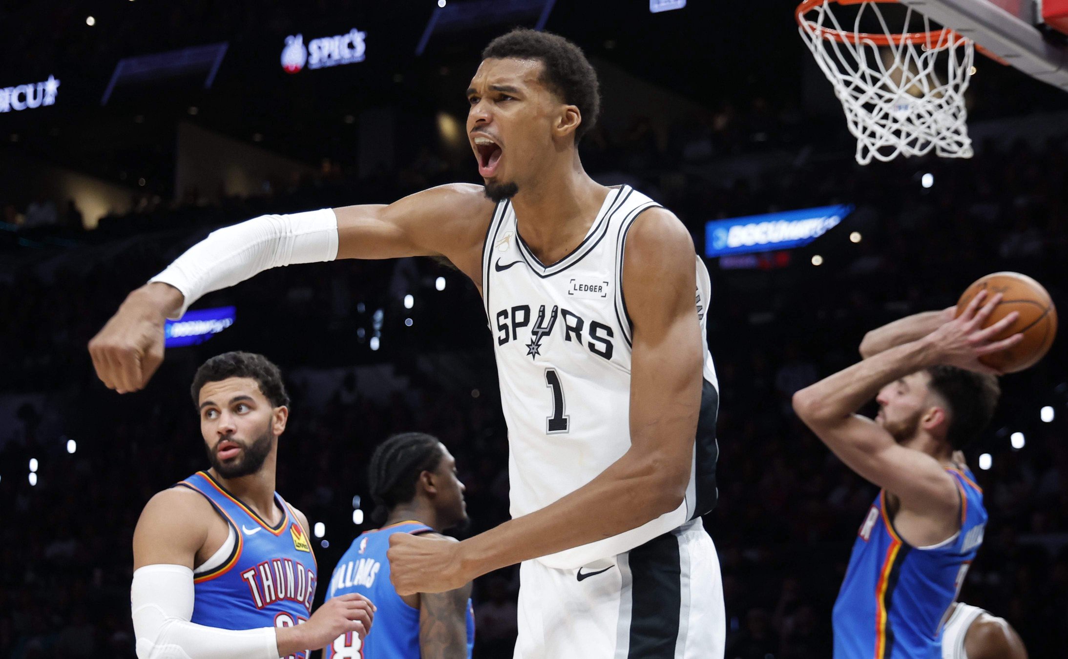 Oklahoma City Thunder v San Antonio Spurs