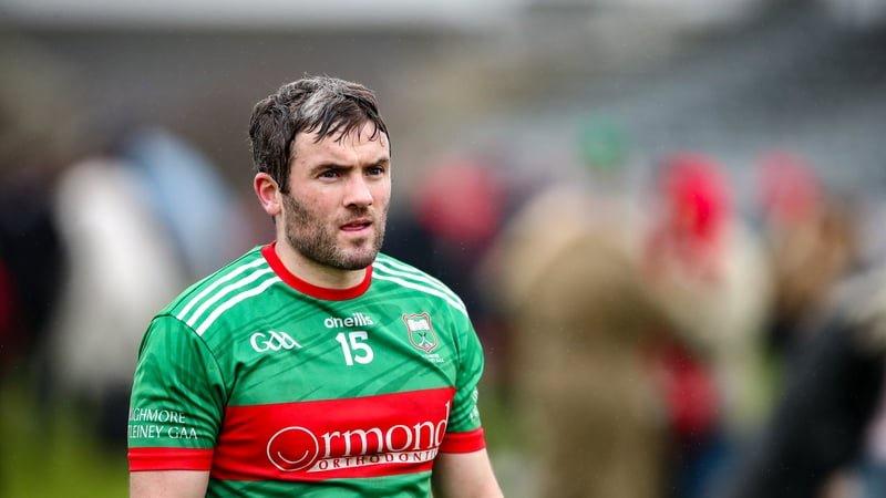 17 November 2024; Liam McGrath of Loughmore-Castleiney after his side's defeat in the AIB Munster GAA Senior Club Hurling Championship semi-final match between Loughmore-Castleiney and Ballygunner at Walsh Park in Waterford. Photo by Michael P Ryan/Sports