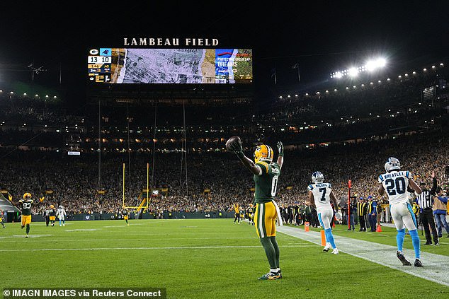 The Thursday Night Football broadcast cut straight to a commercial break during the stoppage