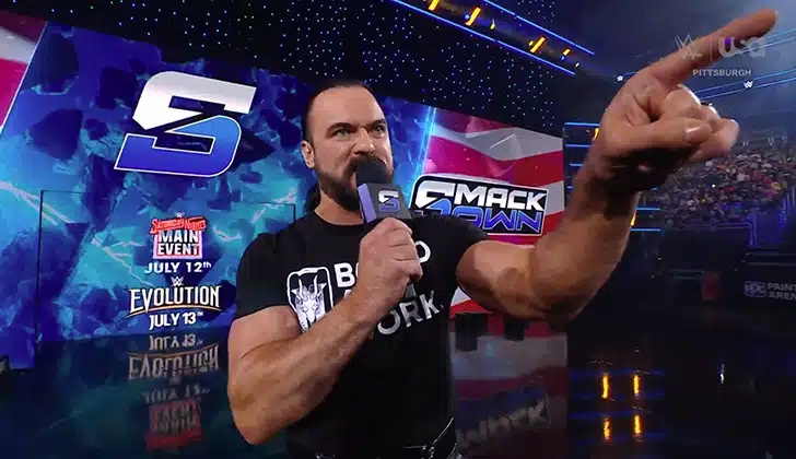 Drew McIntyre on WWE SmackDown