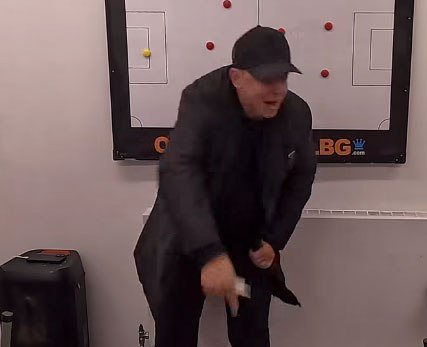 Marc White's half-time dressing room rant