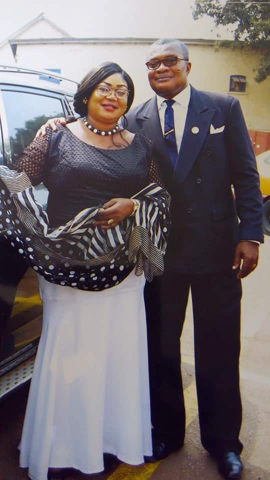 Meet Actress Nana Hayford And Her Physically Challenged Husband. They have been together for more than 30 years.