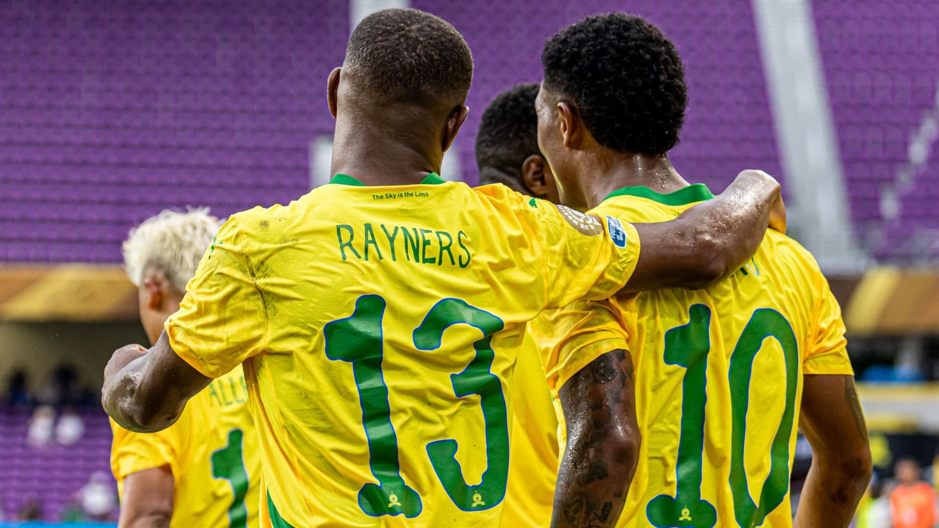Iqraam Rayners and Lucas Ribeiro, Mamelodi Sundowns