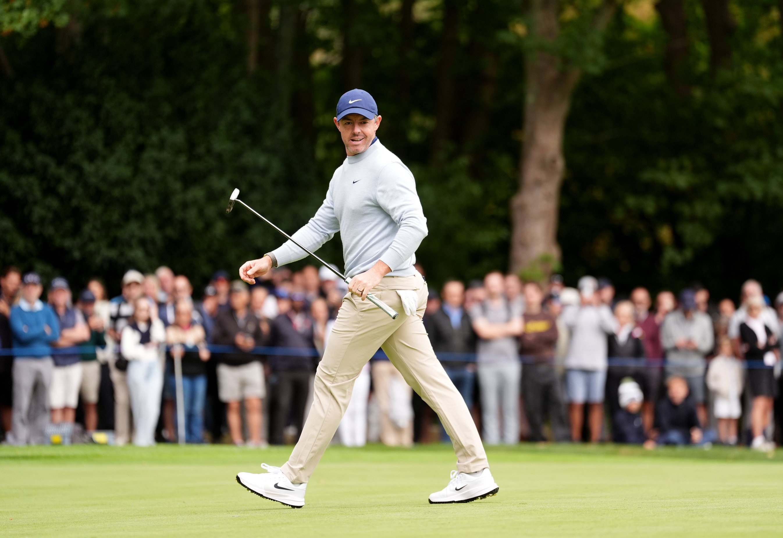 McIlroy has changed his traditional look (Adam Davy/PA)