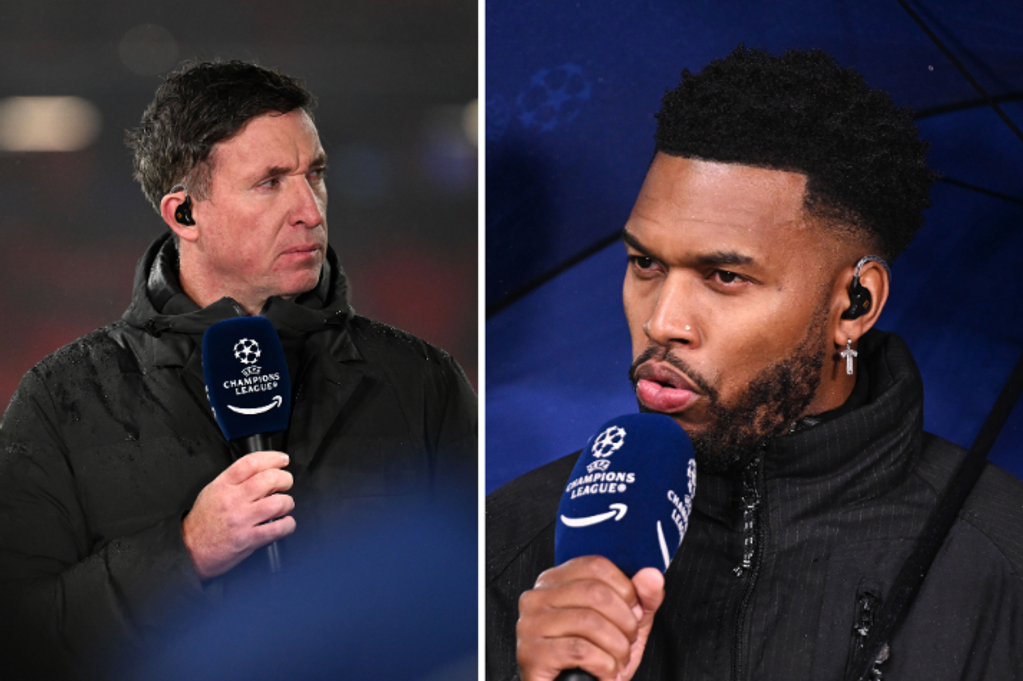 Amazon Prime duo Robbie Fowler and Daniel Sturridge.
