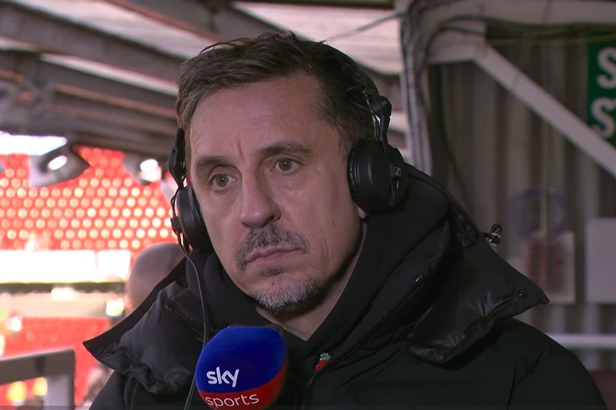 Former Man Utd defender Gary Neville was left furious after the defeat to Bournemouth.