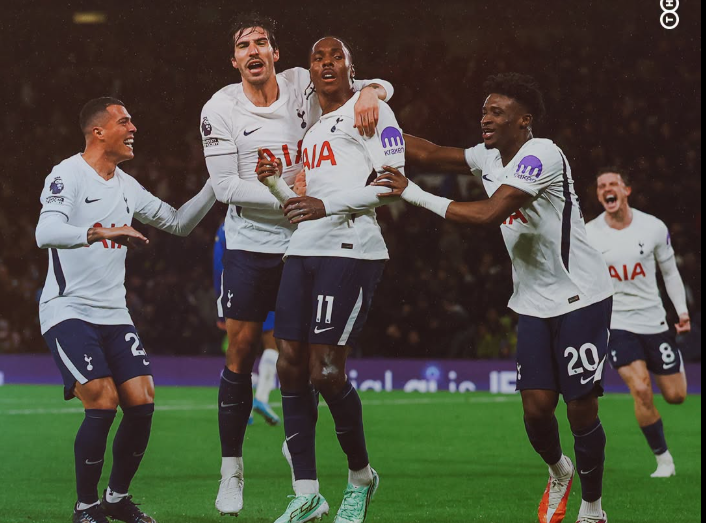 Tottenham Hotspur beat Chelsea at Stamford Bridge PHOTO/https://www.facebook.com/TottenhamHotspur
