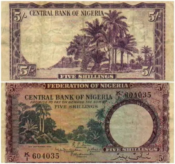 Memories: Check Nigerian Currency From 1912 2024