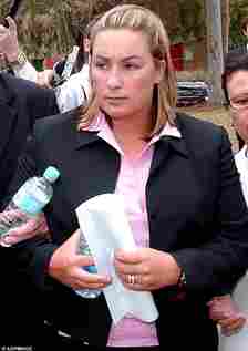 Keli Lane is pictured attending a coroner's inquest into Tegan Lane's disappearance in 2006. Four years later she would be convicted of Tegan's murder
