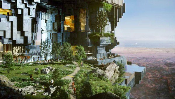 Di Neom juga akan berdiri bar, dimana alkohol dengan bebas diperjualbelikan dan dinikmati. Arab Saudi yang konservatif memang selama ini melarang alkohol untuk dijual dan dikonsumsi. Namun kesan itu akan diubah oleh Pangeran MBS. (dok. NEOM)