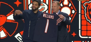 Bears select QB Caleb Williams with No. 1 pick in NFL draft