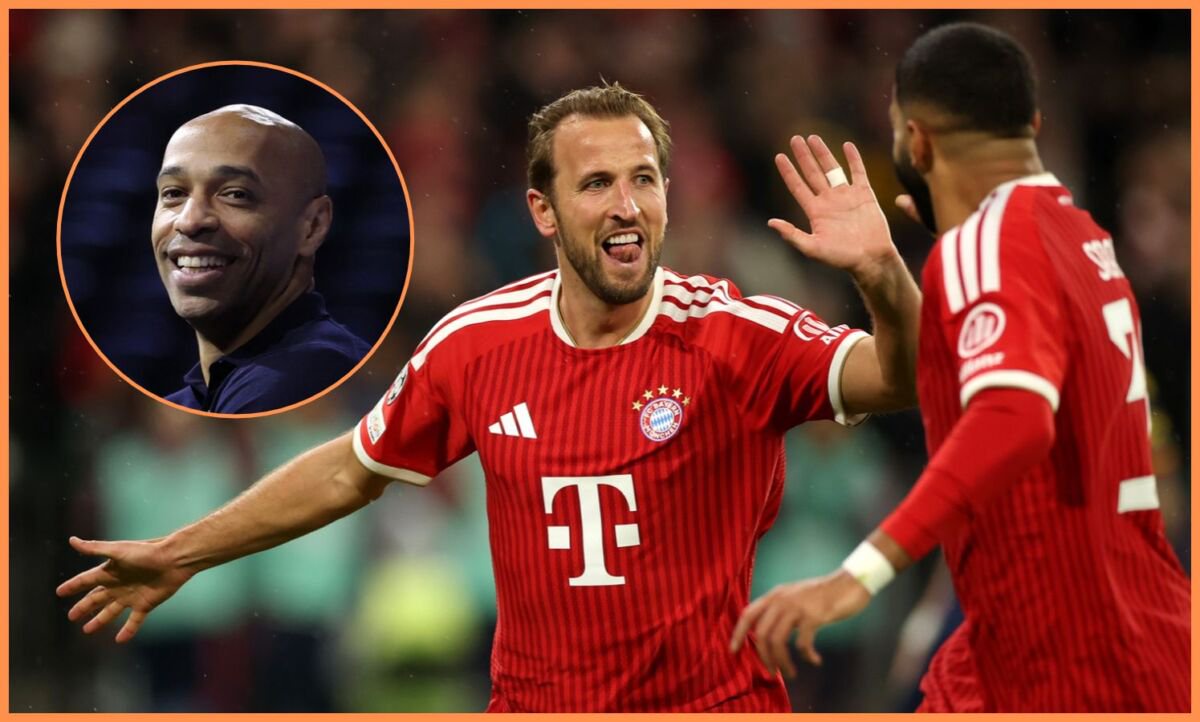 Harry Kane and Thierry Henry
