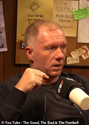 Man United legend Paul Scholes has called for Man United's defence