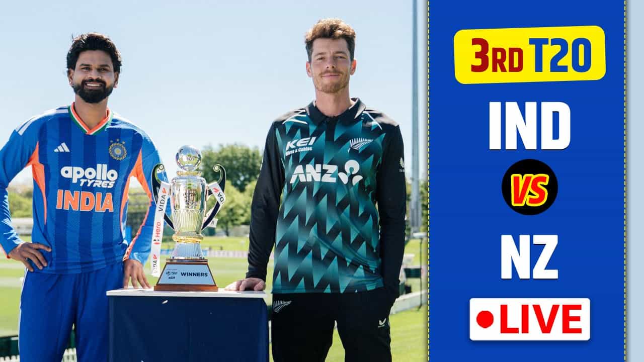 IND vs NZ LIVE Score, 3rd T20I: न्यूजीलैंड से तीसरा T20I, सीरीज पर कब्जा करने उतरेगा भारत, थोड़ी देर में टॉस