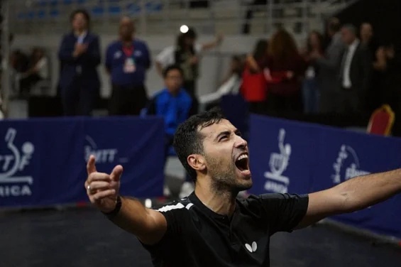 Youssef Abdelaziz Ends Assar’s Reign to Win African Table Tennis Title
