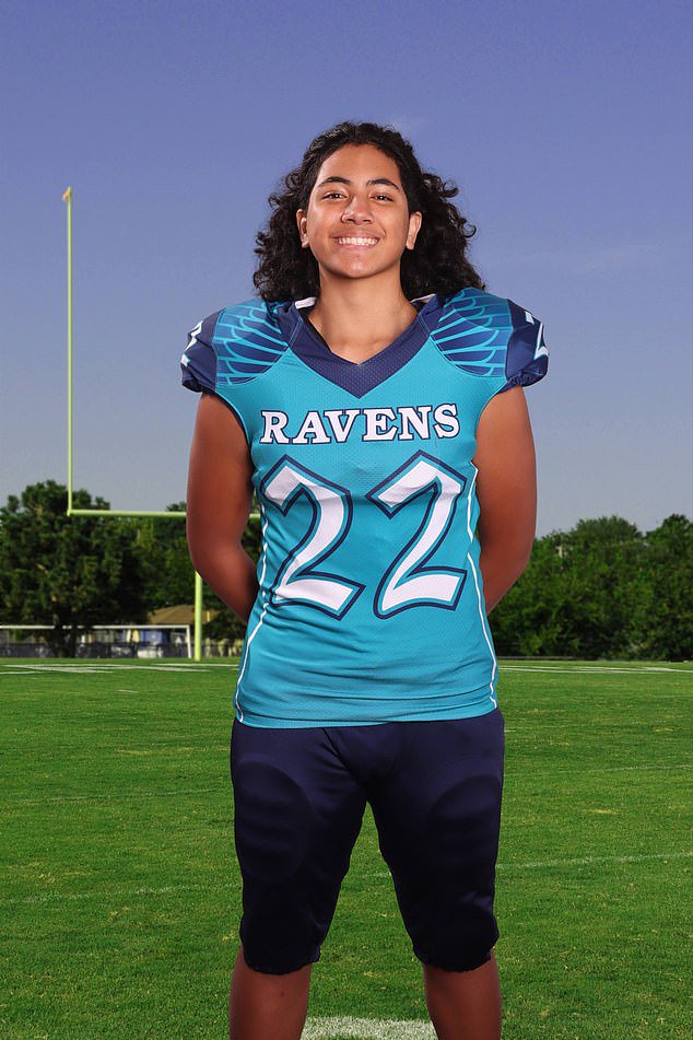 The 16-year-old reportedly had dreams of winning a state championship in football. Source: GoFundMe