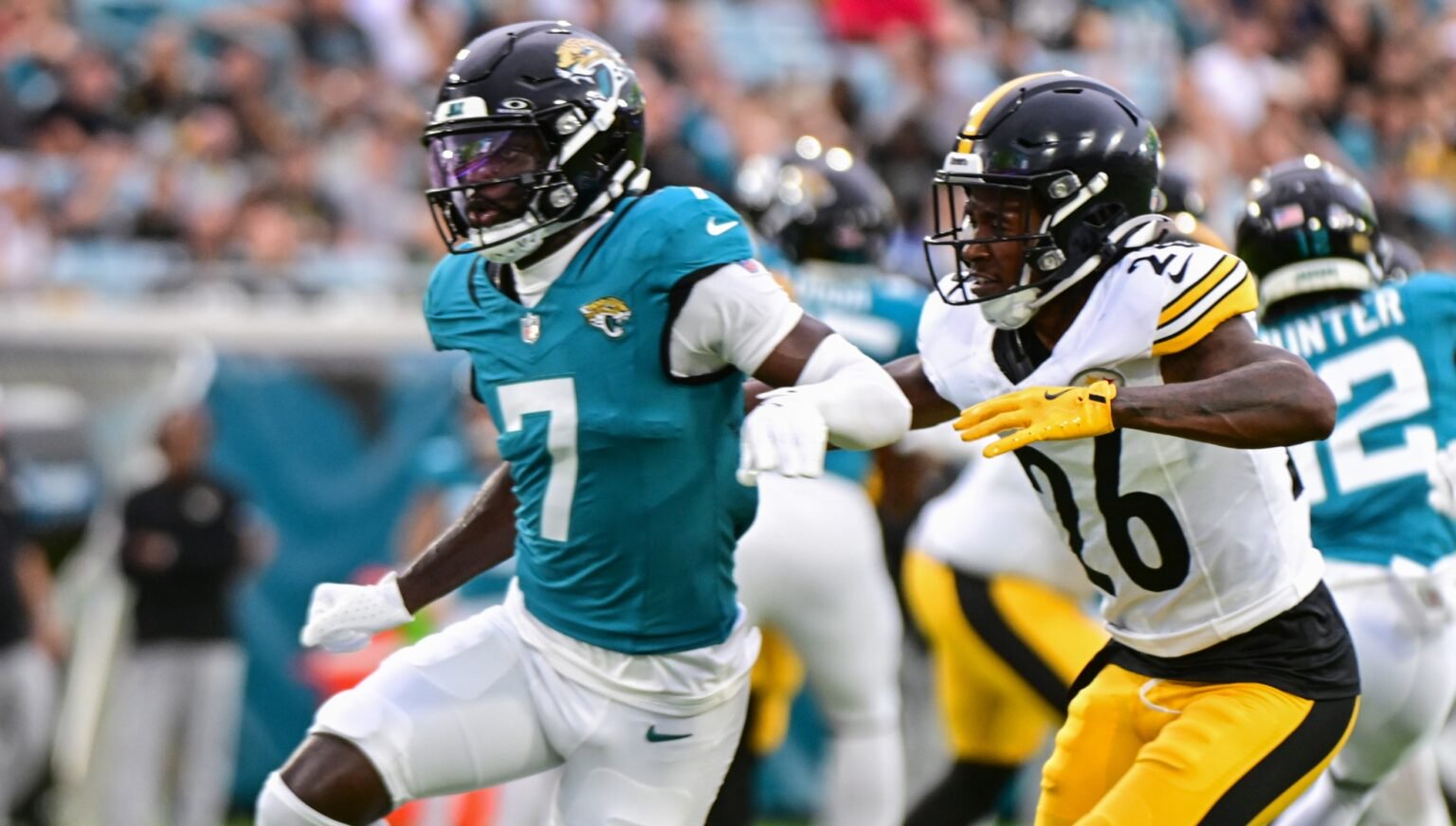 Pittsburgh Steelers Jacksonville Jaguars Brian Thomas Jr.
