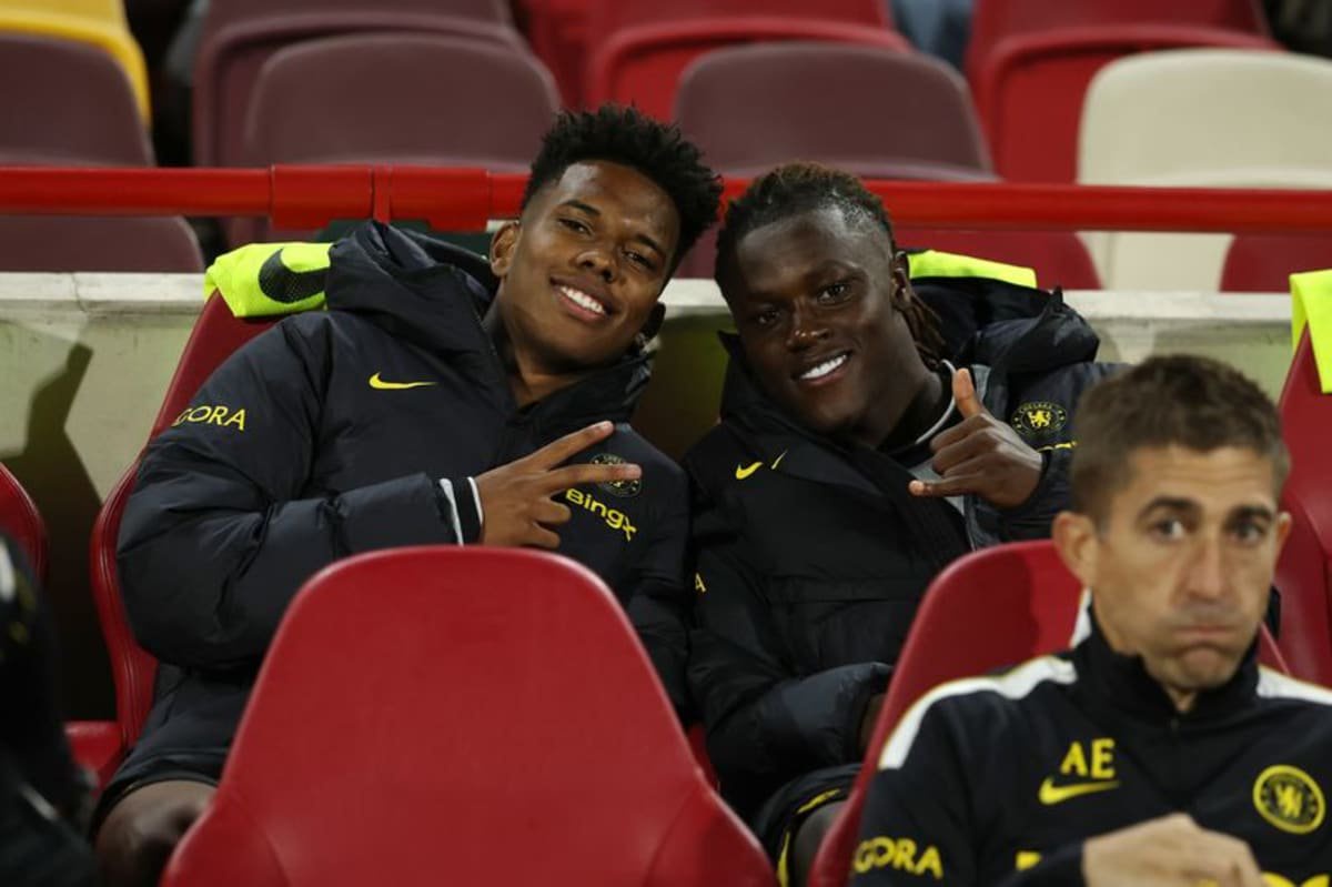 Estevao Willian and Geovany Quenda