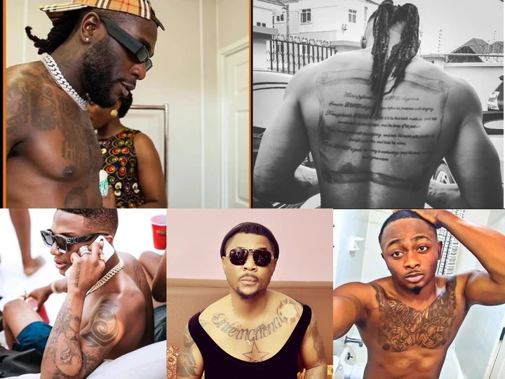 Check Out The 10 Most Tattooed Nigerian Musicians Check Out The 10 Most Tattooed Nigerian Musicians