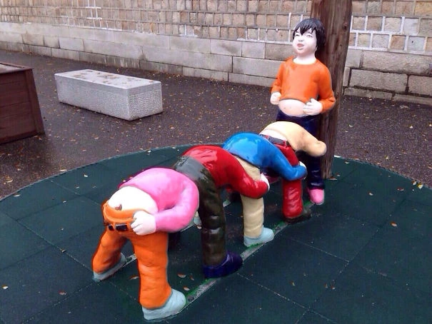 See weird Playground toys for kids that are causing confusion Online (photos)