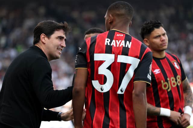 Could a reunion be on the cards for Liverpool boss Andoni Iraola and Bournemouth's Rayan?